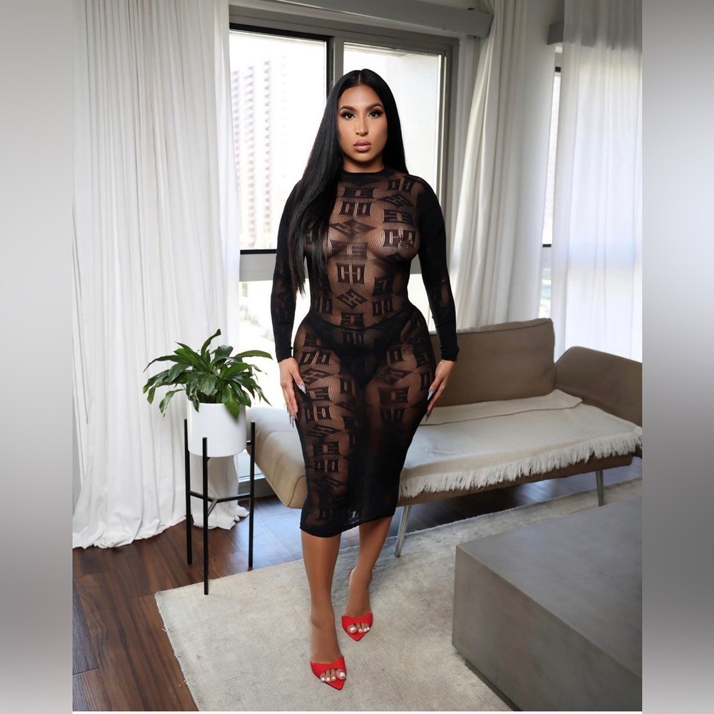 Black sexy dress